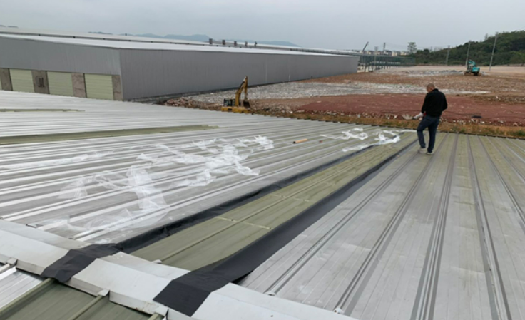 竹山厂房屋面防水维修案例